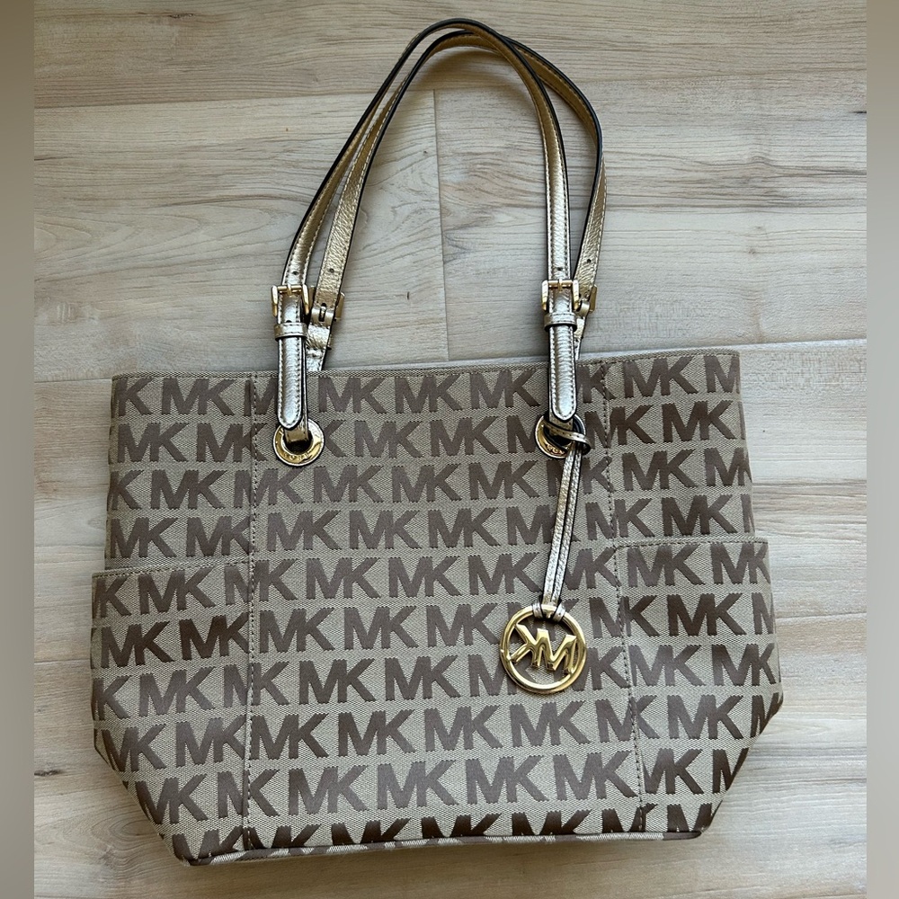 Michael Kors Brown Tote Bag